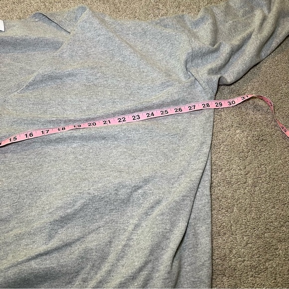 Old Navy Women’s Plus Size Grey Knit Sweater Size 3X Long Sleeve Light Weight - Picture 4 of 6